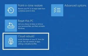 Windows 11 Cloud Rebuild