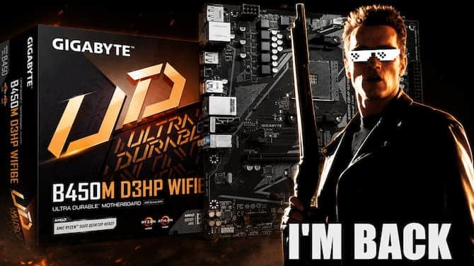 Nous sommes en 2026 et Gigabyte ressort une carte mère B450 !