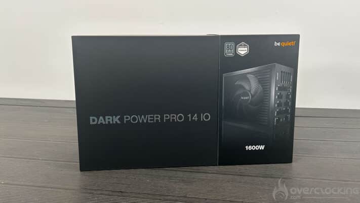 Be quiet! Dark Power Pro 14 IO 1600W emballage