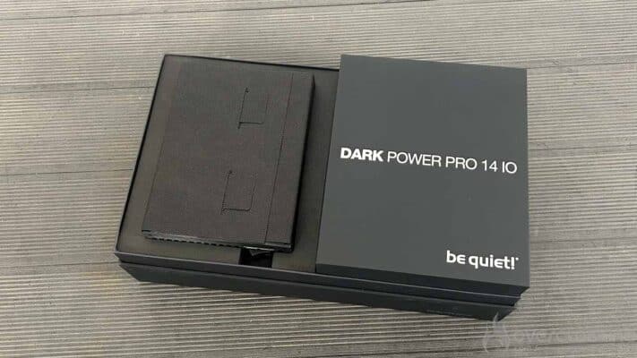 Be quiet! Dark Power Pro 14 IO 1600W déballage