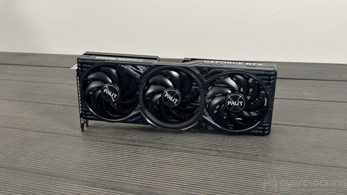 La Palit RTX 5070Ti GamingPro-S