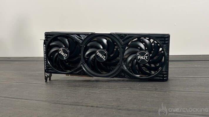 La Palit RTX 5070Ti GamingPro-S