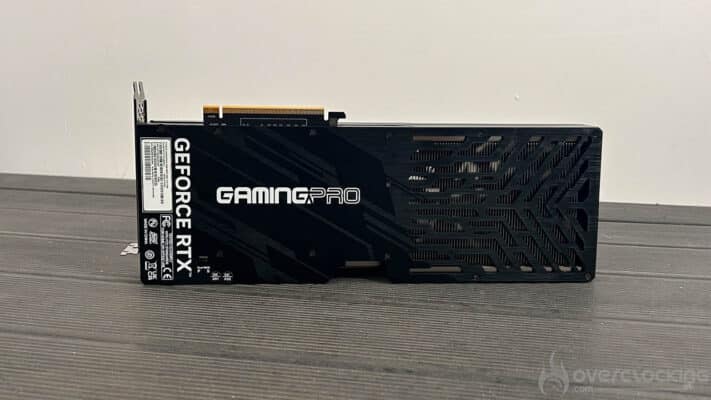 La Palit RTX 5070Ti GamingPro-S