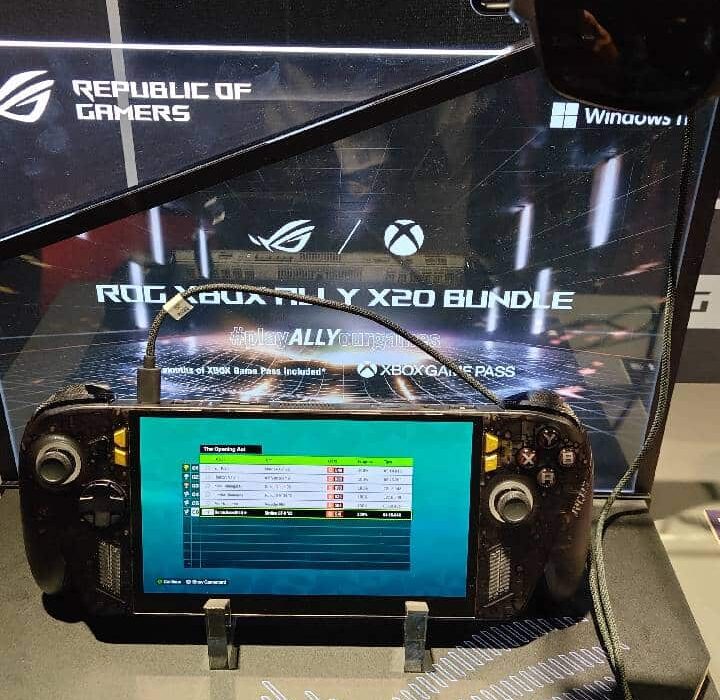 ROG Xbox Ally X20 ROG Xbox Ally X20 Gamescom 2026