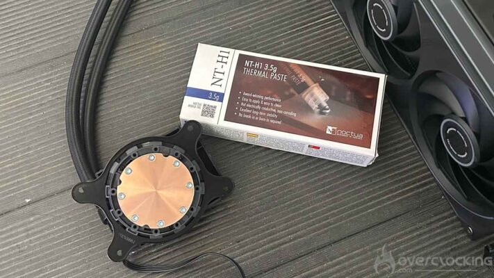 TRYX HOLO changement pâte thermique