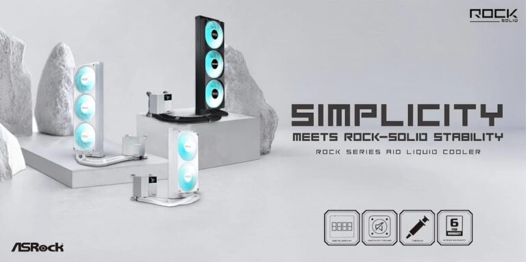 ASRock propose ses AIO Rock en 240 et 360 mm !
