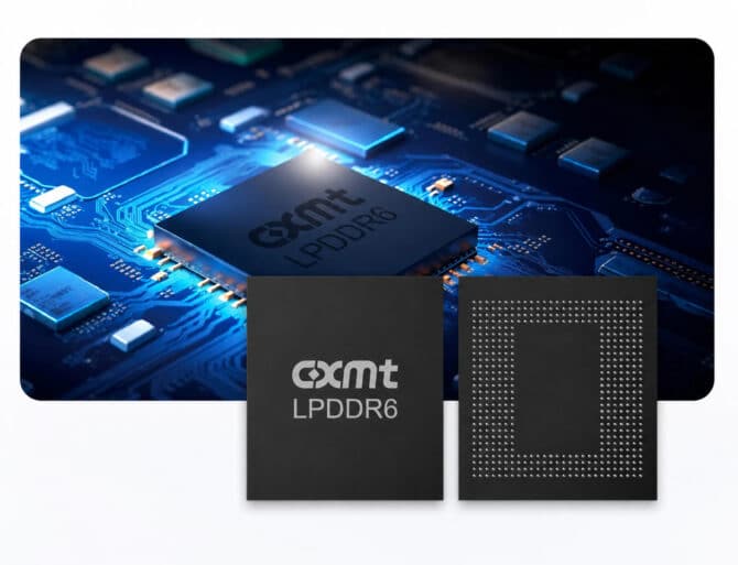CXMT lance la production de masse de la mémoire LPDDR6