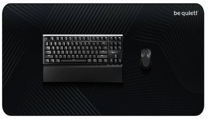 be quiet! accélère dans les périphériques et lance le Light Mount TKL et le Mousepad XL