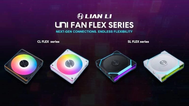 Uni Fan CL Flex et SL Flex : nouveaux ventilateurs Lian Li !