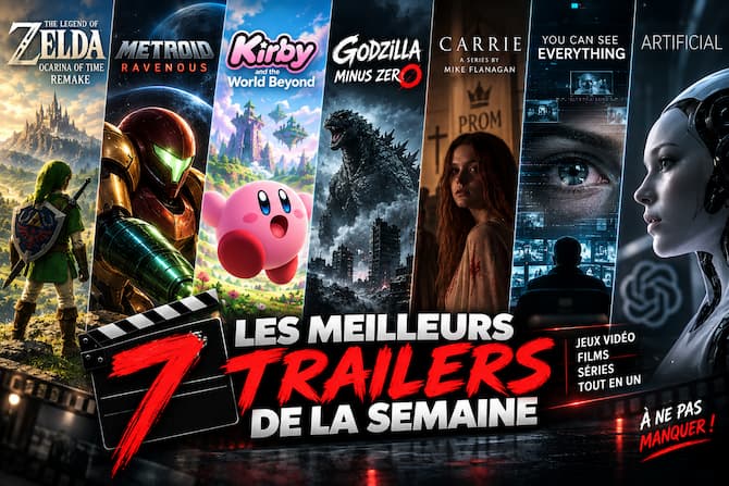 Les 7 meilleurs trailers de la semaine : Ocarina of Time, Metroid Ravenous et Godzilla Minus Zero
