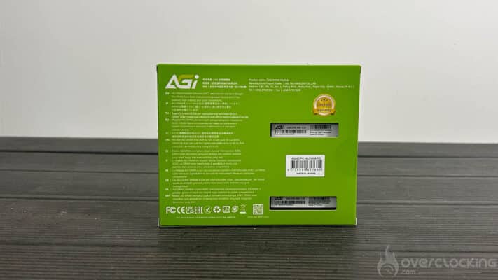 AGI TURBOJET UD858 emballage