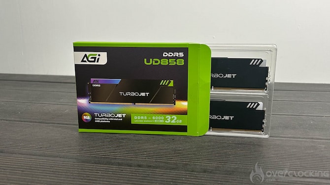 [LABO] : AGI TURBOJET UD858 DDR5 RGB 6000 MT/s CL36