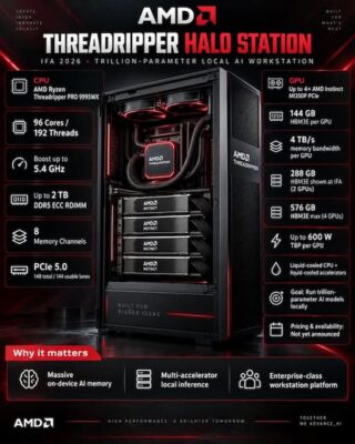 AMD Threadripper Halo Station