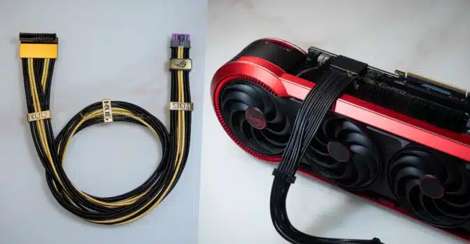 Comment utiliser une ROG Matrix RTX 5090 en tirant 800 W sans carte mère BTF ?