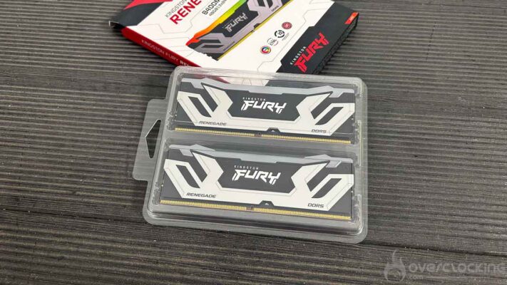 Kingston Fury Renegade 2x24Go 8400MTs déballage