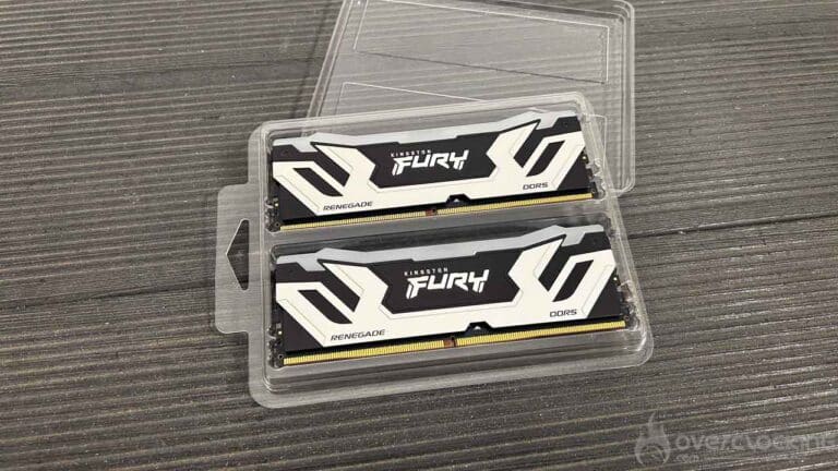 Test: Kingston Fury Renegade DDR5 RGB 2x24Go 8400MT/s