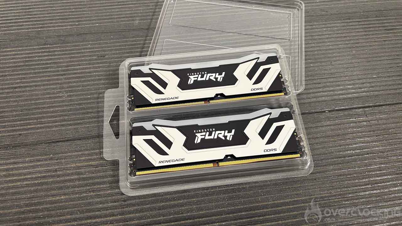 Test: Kingston Fury Renegade DDR5 RGB 2x24Go 8400MT/s
