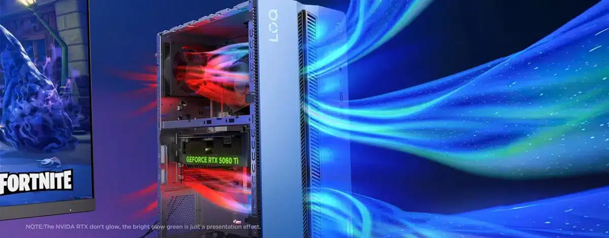 Lenovo LOQ PC uses mobile Core 200H CPUs and desktop RTX 50 series, price starts at â¬999
