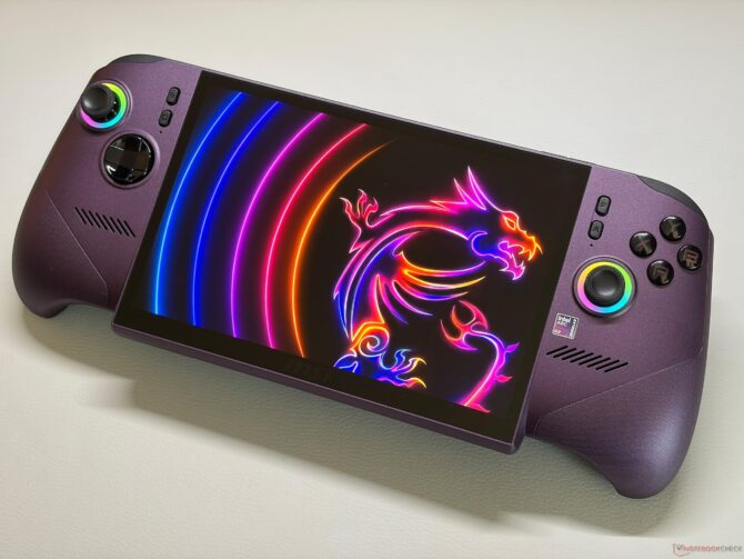 MSI prépare une version moins chère de sa console Claw 8 avec un Intel Arc G3