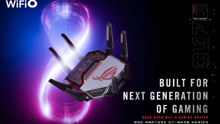 ASUS ROG Rapture GT-BN98 : le Wi-Fi 8 débarque