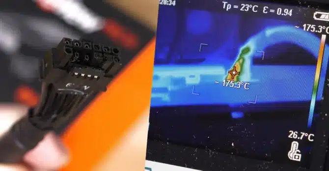 Hardware Unboxed : un connecteur RTX 5090 fondu à 175 °C
