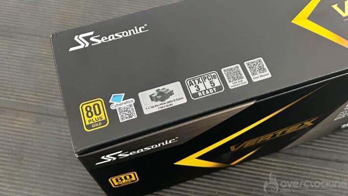 Seasonic Vertex GX-1000 emballage