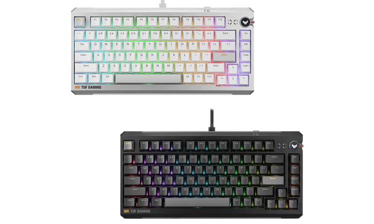 TUF Gaming K4 : un clavier ASUS à 8 000 Hz avec des switches magnétiques !