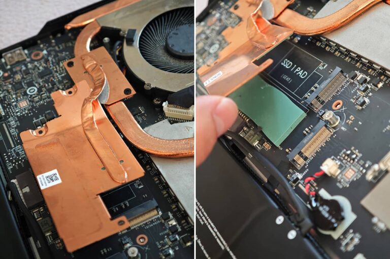 Il achète un laptop MSI Vector A18 HX d’occasion qui arrive sans RAM ni SSD