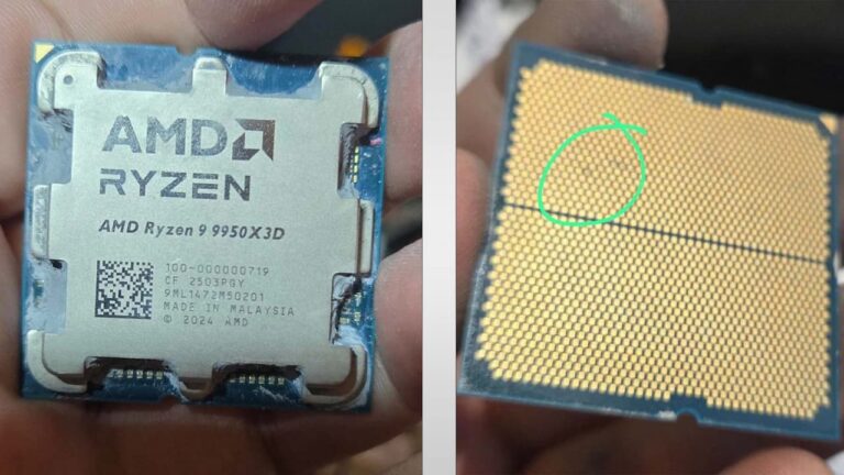 Crosshair X670E Hero : double kill, un 9950X3D et un 8500G y passent