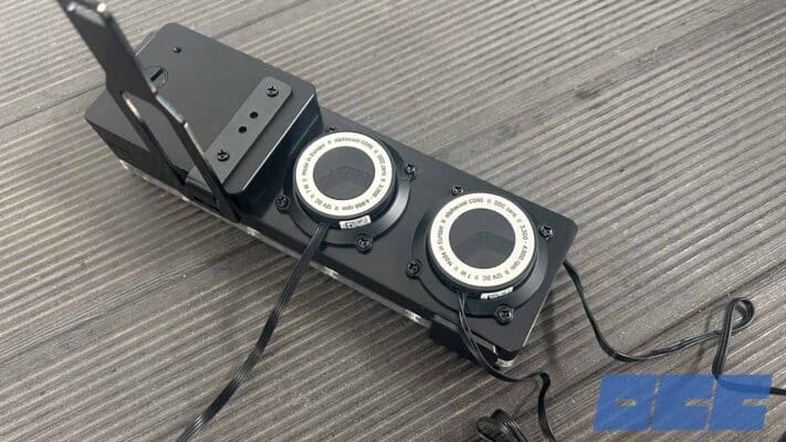 Alphacool 2x Core DDCzero Flat Reservoir 200 avec les deux pompes