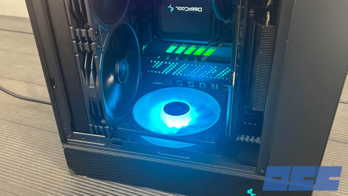 DeepCool CH270 Digital ventilateur inférieur