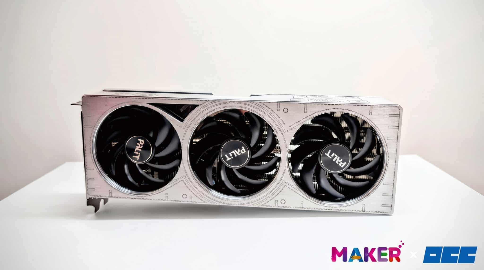 EZY dévoile la toute première cover Palit Maker en aluminium usinée CNC