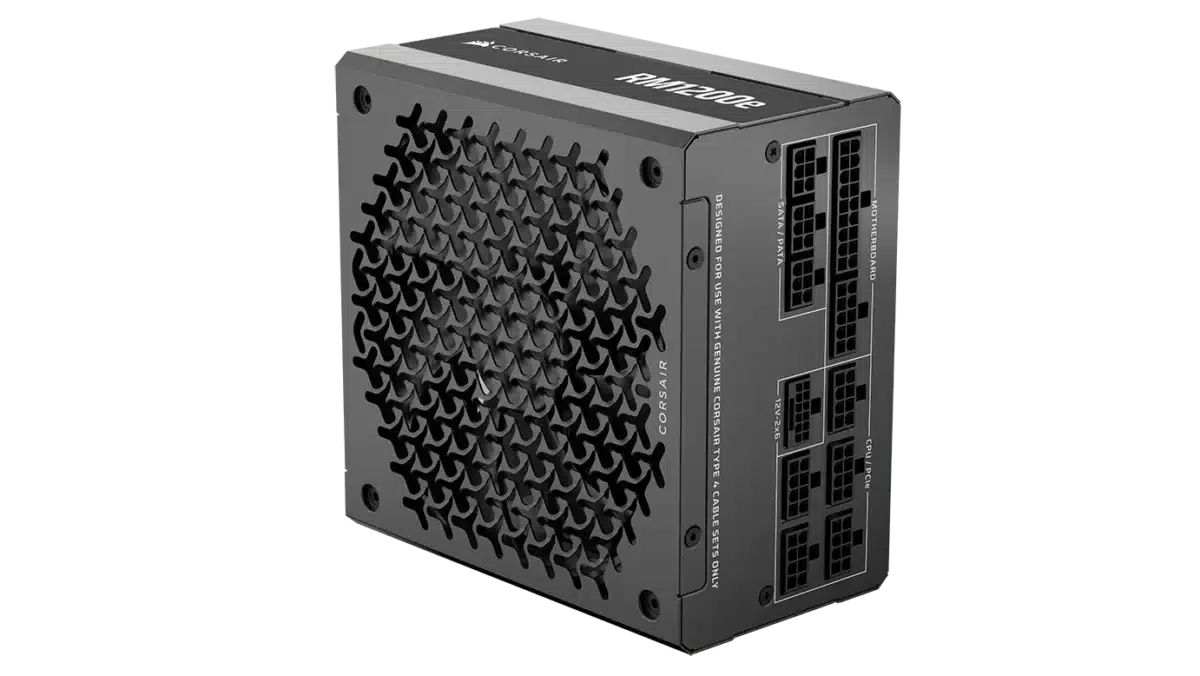 CORSAIR releases RM1200e 1200W PSU with per-pin GPU power protection to prevent connector damage