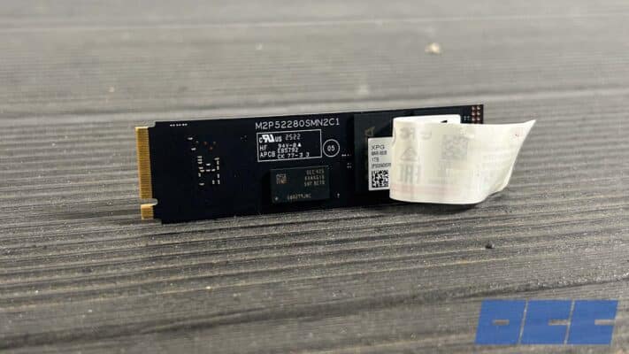 XPG MARS 980 BLADE puces NAND