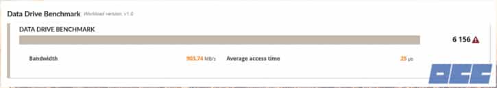 XPG MARS 980 BLADE PCMark 10 Data Drive Benchmark