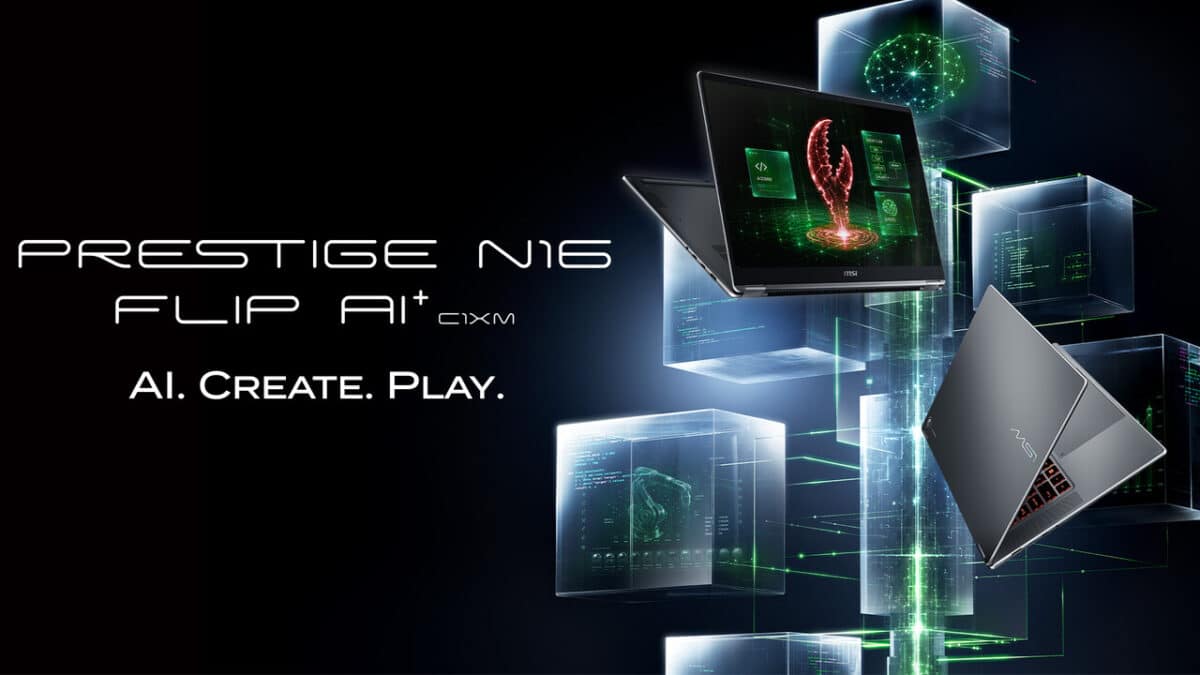 MSI Prestige N16 Flip AI+