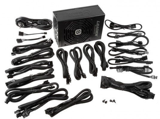 Super Flower Leadex Platinum 2000 8Pack câbles