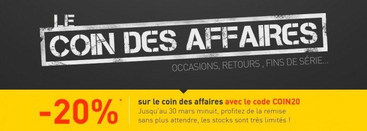 LDLC 20% sur le Coin des affaires !