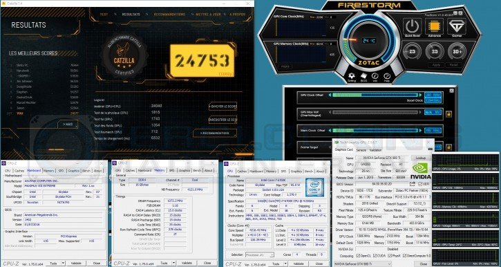 ZOTAC GTX 980 Ti Artic Storm OC Catzilla