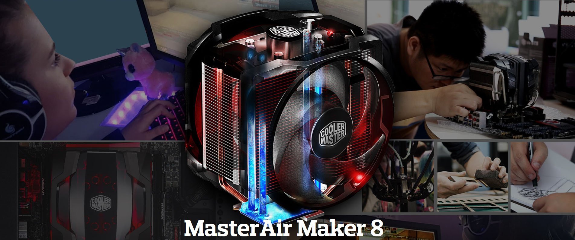Cooler Master Master Air Maker 8