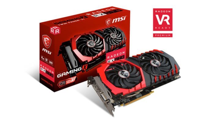 MSI RX 580 Gaming X