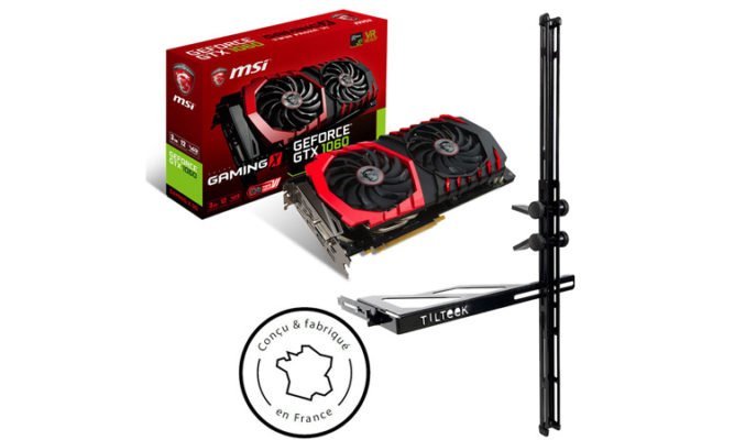 MSI GTX 1060 Gaming X 3 Go + TILTeek FixCard
