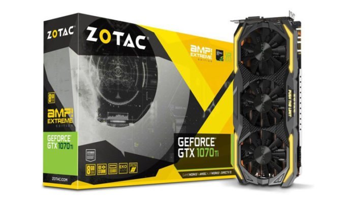 Zotac GTX 1070 Ti AMP! Extreme