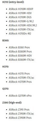 Cartes mères ASRock