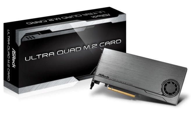 ASRock Ultra Quad M.2 Card