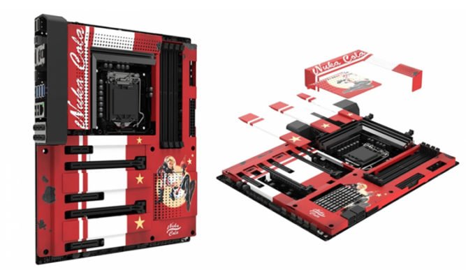 NZXT N7 Z370 Nuka Cola