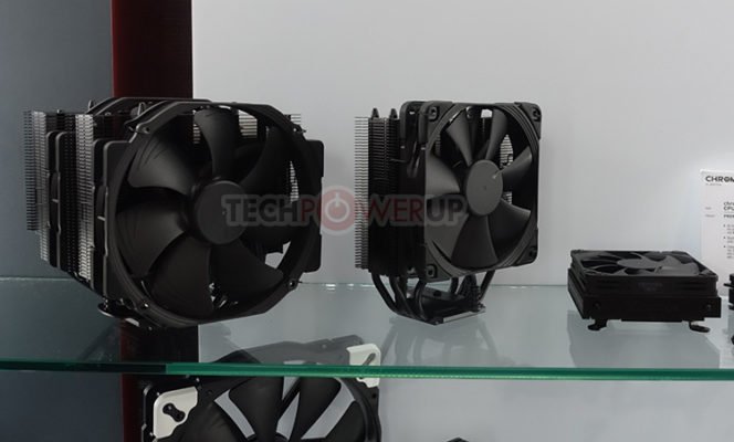 Noctua ventirads noirs