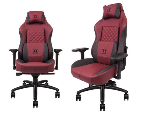 Thermaltake X-COMFORT Burgundy Red Real Leather