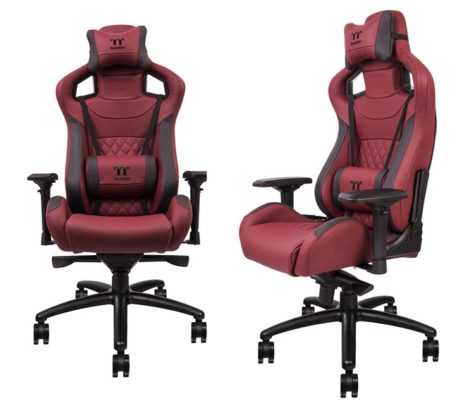 Thermaltake X-FIT Burgundy Red Real Leather