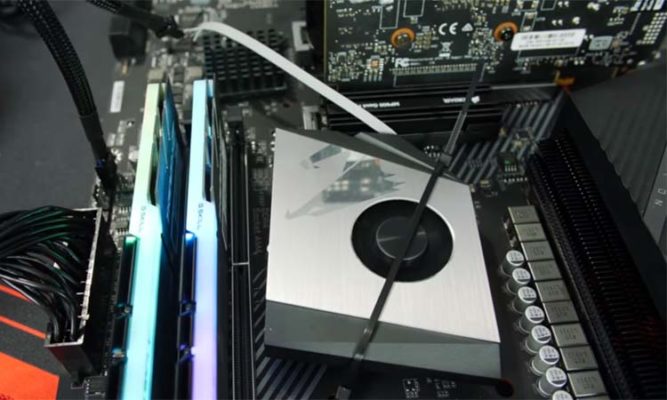 Ryzen 9 3900X chipset heatsink